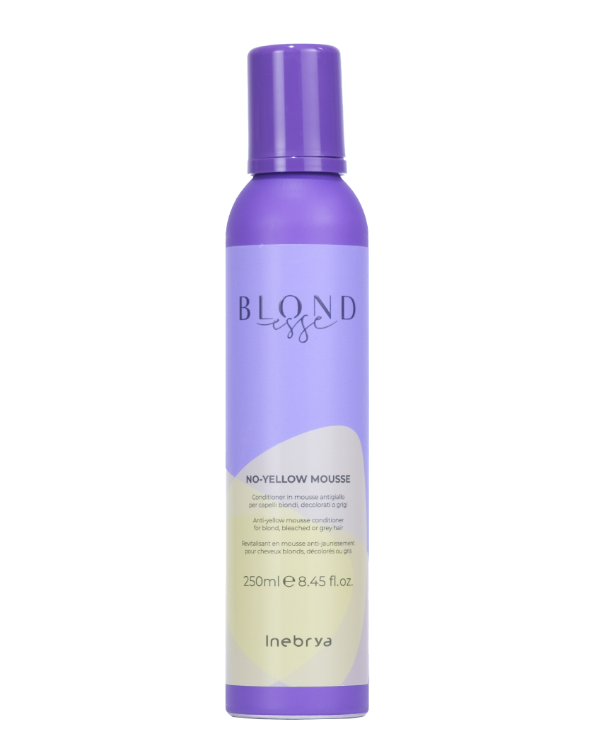 Conditioner in mousse antigiallo per capelli biondi, decolorati o grigi Blondesse