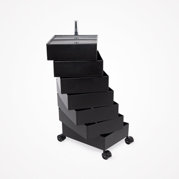 Atlas Carrello ausiliario multiposizione Nero