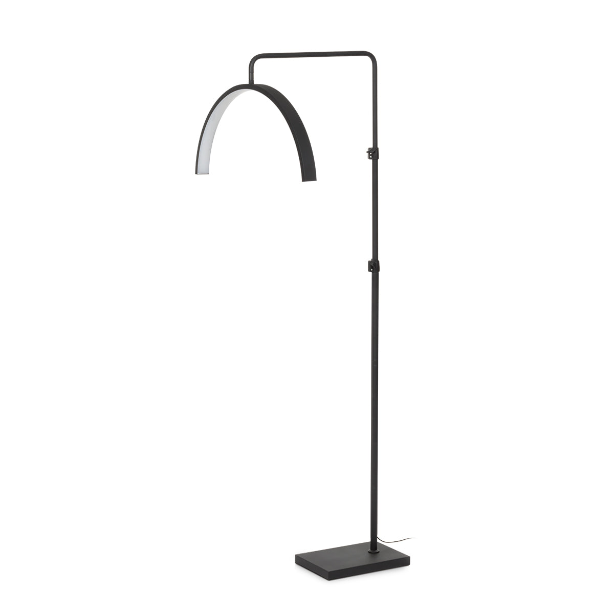 LAMPADA LED DA TERRA A MEZZALUNA ORIENTABILE