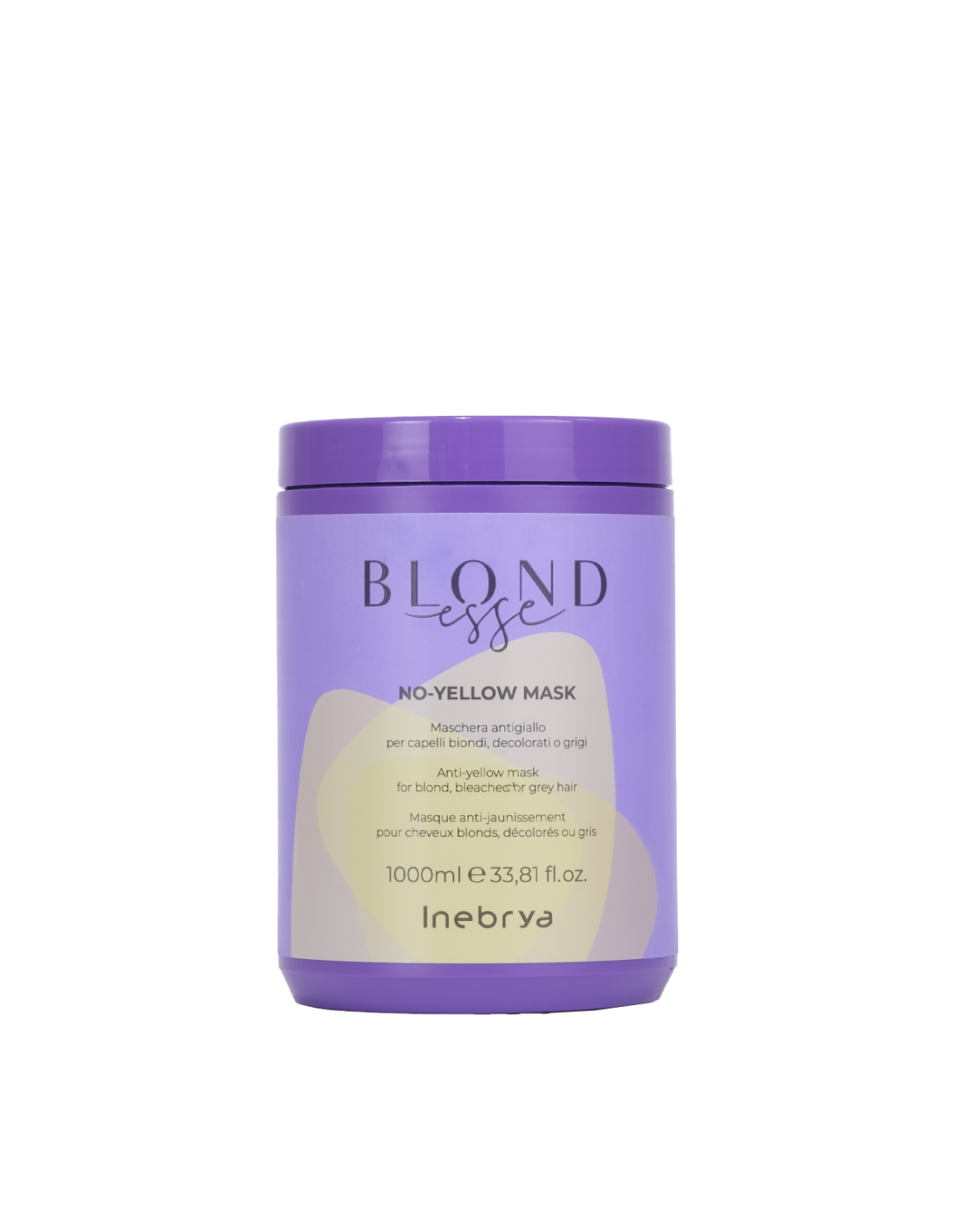 Maschera antigiallo per capelli biondi, decolorati o grigi Blondesse 1000ml